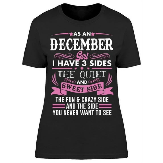 I Was Born In December Women's T-shirt