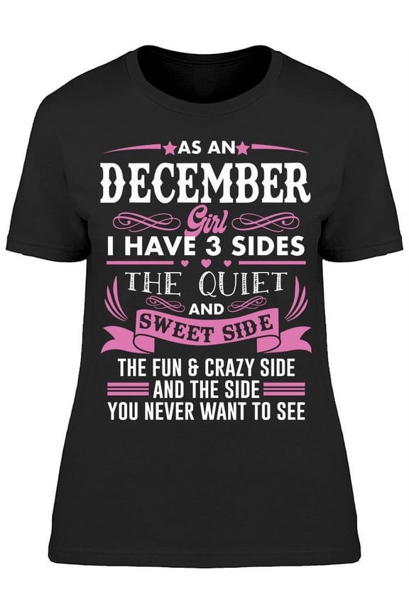 I Was Born In December Women's T-shirt