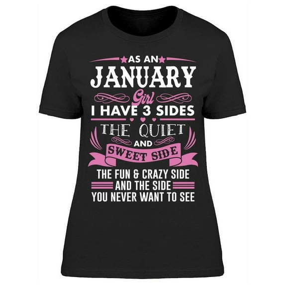 I Was Born In January Women's T-shirt