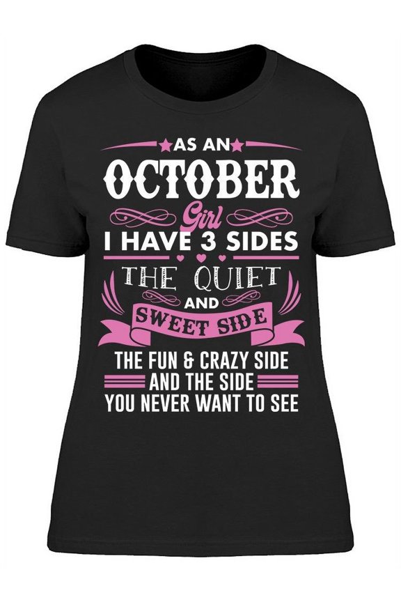 I Was Born In October Women's T-shirt