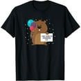 thumbnail image 1 of I Was Born On Groundhog Day Birthday T-Shirt Gift T-Shirt Shirts, 1 of 3