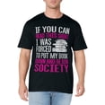 thumbnail image 1 of I Was Forced To Put My Book Down Reading T-Shirt, 1 of 4