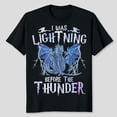 thumbnail image 1 of I Was Lightnings Before The Thunder Dragons Men Women Kid T-Shirt, Sizes S-5XL, Tbun, 1 of 5