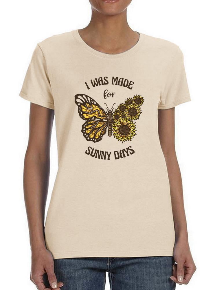 Maglietta Gildan Unisex Beige "Sunny Day" - Nuova Senza Etichetta