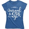 thumbnail image 1 of I Was Normal 2 Kids Ago Women's Cute Funny Mom life Rissing family T-Shirt, 1 of 4