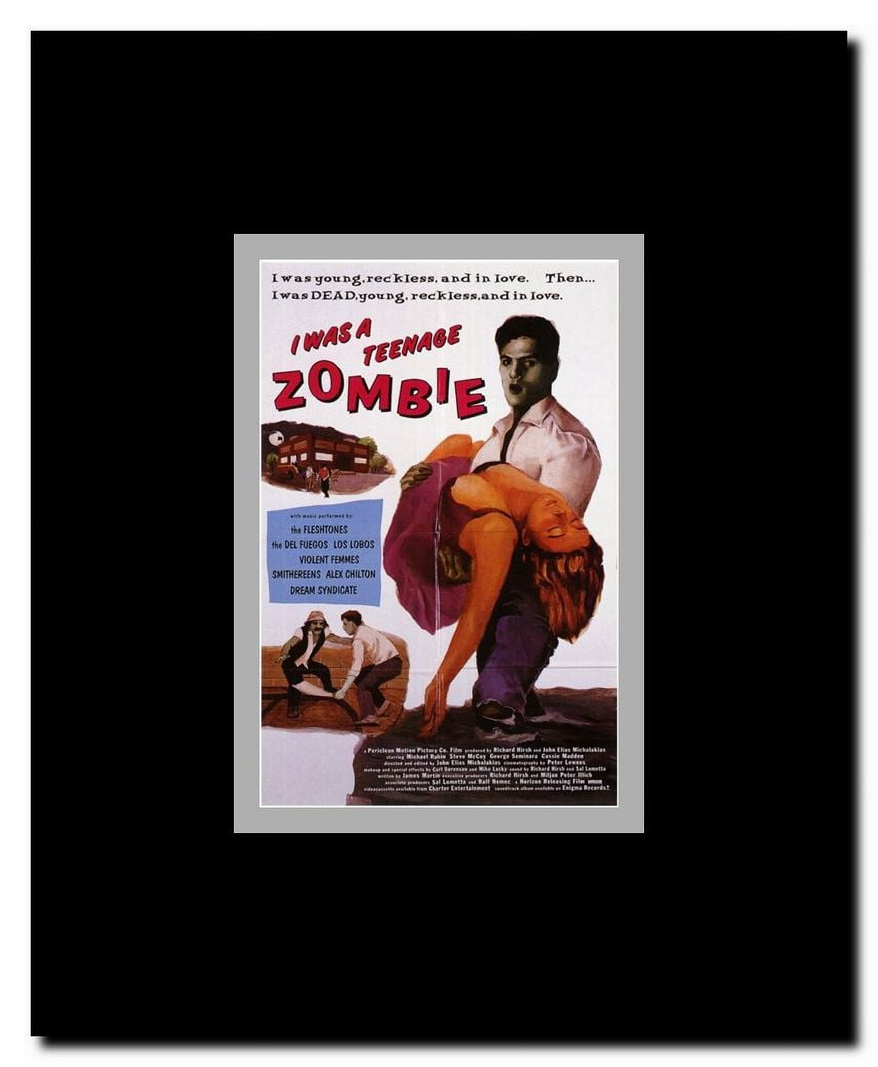 I Was a Teenage Zombie Framed Movie Poster