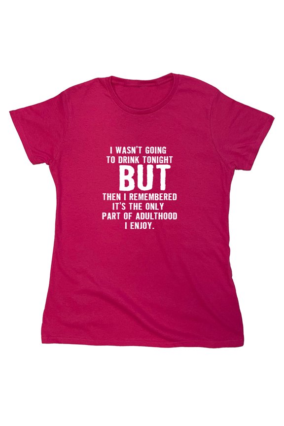 I Wasn't Going Sarcastic Humor Novelty Funny Women's Casual Tees