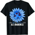 thumbnail image 1 of I Wear Blue For ALS Awareness T-Shirt, 1 of 4