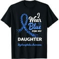 thumbnail image 1 of I Wear Blue For My Daughter Hydrocephalus Awareness T-Shirt, 1 of 4