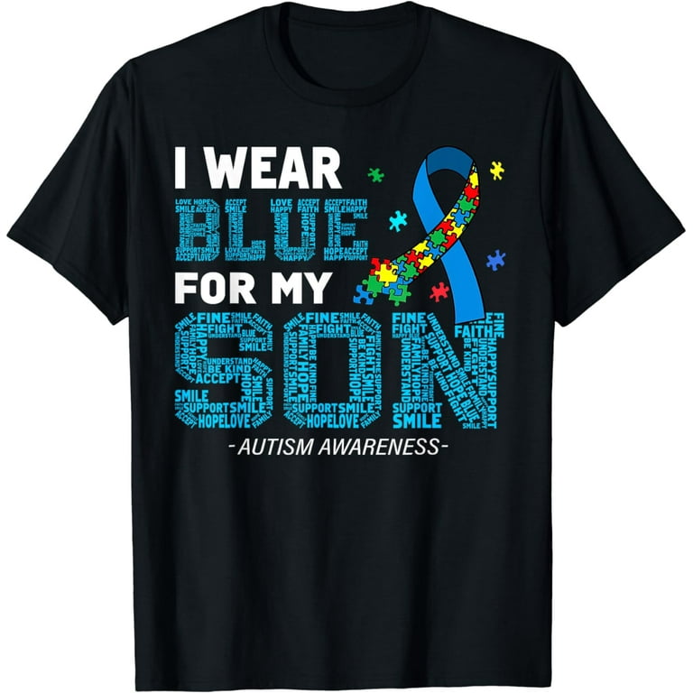 Autism Shirts - Autism Awareness Ribbon T-Shirts Mom/Dad/Kid Autism Shirts - Autism Awareness Ribbon T-Shirts Mom/Dad/Kid