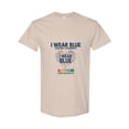 thumbnail image 1 of I Wear Blue For My Students An Autism Teacher Awareness Quote Unisex T-Shirt, 1 of 2