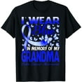 thumbnail image 1 of I Wear Blue In Memory Of My Grandma Colon Cancer Awareness T-Shirt, 1 of 4