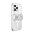 thumbnail image 1 of PopSockets Phone Grip for MagSafe, Magnetic Holder, Phone Stand, Silver - Fata Morgana Chrome, 1 of 3