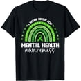 thumbnail image 1 of I Wear Green Mental Health Awareness T-Shirt, 1 of 4