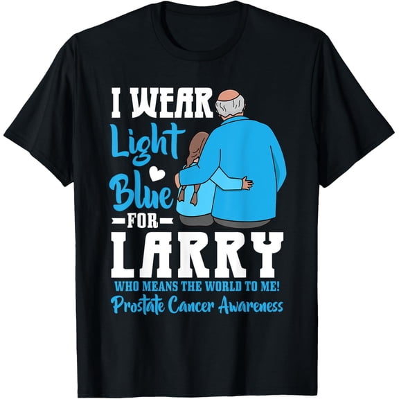 I Wear Light Blue For Larry Warrior World To Me T-shirt