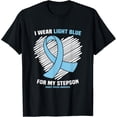 thumbnail image 1 of I Wear Light Blue For My Stepson Graves’ Disease Awareness T-Shirt All Size S-5Xl, 1 of 4