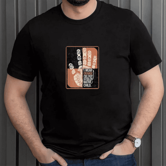 I Wear Orange For Stolen Native Child Support Strong Quote Unisex T-Shirt, up to size 5XL