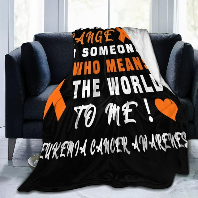 I Wear Orange for Someone Who Means World to Me UltraSoft Micro Fleece