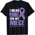thumbnail image 1 of I Wear Periwinkle For My Niece Eating Disorders Awareness T-Shirt, 1 of 3