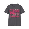 thumbnail image 1 of I Wear Pink For Grandma Breast Cancer Awareness Pink Month TShirt, 1 of 4