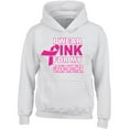 thumbnail image 1 of I Wear Pink For My Grand Mother Printed White Hoodie Unisex Sweatshirt Medium, 1 of 2