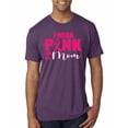 thumbnail image 1 of I Wear Pink for My Mom Survivor Awareness Mens Premium Tri Blend T-Shirt, Vintage Purple, Medium, 1 of 3