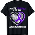 thumbnail image 1 of I Wear Purple For Me Lupus Awareness Products Women Men Kids T-Shirt, 1 of 4