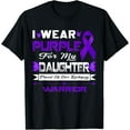 thumbnail image 1 of I Wear Purple For My Daughter Proud Of Our Epilepsy Warrior T-Shirt, 1 of 4