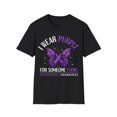 thumbnail image 1 of I Wear Purple For Someone Alzheimer's Awareness Purple Month TShirt, 1 of 4