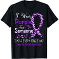 thumbnail image 1 of I Wear Purple For Someone Domestic Violence Awareness T-Shirt, 1 of 4