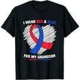 thumbnail image 1 of I Wear Red & Blue For My Grandson CHD Awareness T-Shirt, 1 of 3