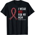 thumbnail image 1 of I Wear Red For My Mom Stroke Awareness Survivor Warrior T-Shirt, 1 of 4