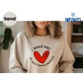 thumbnail image 1 of I Wear Red Heart Disease Awareness Sweatshirt, Cardiology Gift TSHIRT All Size S-5XL, 1 of 5