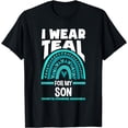 thumbnail image 1 of I Wear Teal For My Son Tourette Syndrome Awareness T-Shirt, 1 of 4