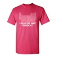 thumbnail image 1 of I Wear This Shirt Periodically Sarcastic Humor Graphic Novelty Funny Youth T Shirt, 1 of 1
