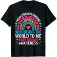 thumbnail image 1 of I Wear Zebra For Rare Disease Awareness RainbowT-Shirt, 1 of 4