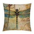 thumbnail image 1 of I Will Always Be with You Vintage Dragonfly Throw Pillow Covers,Bedroom Living Room Home Decor,Gifts for , Lost Memorial Gift, 1 of 5