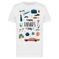 thumbnail image 1 of I Will Always Love My Dad T-Shirt Men -Image by Shutterstock, Male Small, 1 of 2
