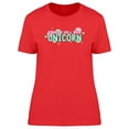 thumbnail image 1 of I Will Be A Unicorn Cool Quote T-Shirt Women -Image by Shutterstock, Female Medium, 1 of 2
