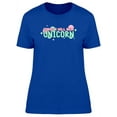 thumbnail image 1 of I Will Be A Unicorn Cool Quote T-Shirt Women -Image by Shutterstock, Female XX-Large, 1 of 2