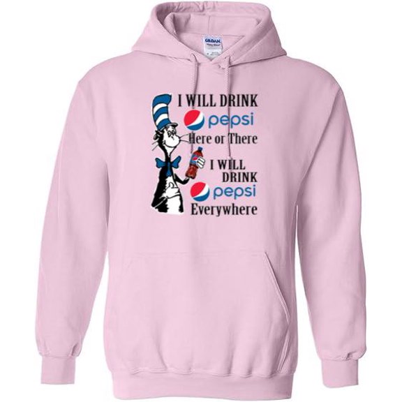 I Will Drink Dr Pepper Funny Soda Lover Pop Cola Soft Drink Refreshment Hoodie Unisex, up to 5XL