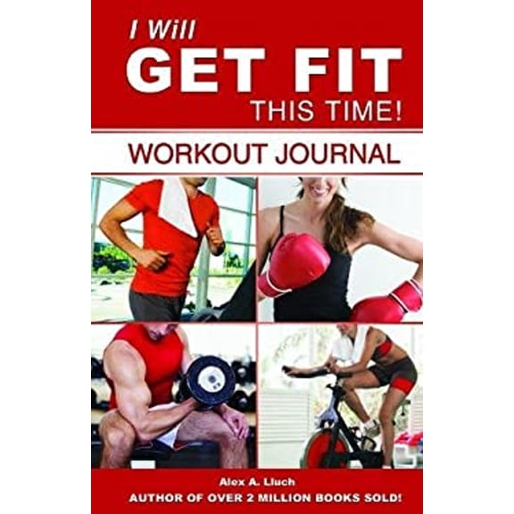 Pre-Owned I Will Get Fit This Time! Workout Journal [With I Did It Stickers and Portable Mini Journal and Chart] (Spiral-bound) 1887169970 9781887169974