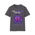 thumbnail image 1 of I Will Remember For You Butterfly Alzheimer's Awareness TShirt, 1 of 4