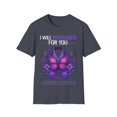 thumbnail image 1 of I Will Remember For You Butterfly Alzheimer's Awareness TShirt, 1 of 4