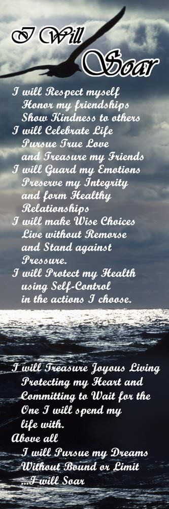 I Will Soar Pro-Life Bookmark (Pack of 100)