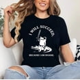 thumbnail image 1 of I Will Succeed Because I Am Insane Funny Frog Riding Crocodile Unisex T-Shirt, 1 of 6
