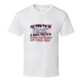 thumbnail image 1 of I Will Try To Be Nicer Tee Cool Positive Motivational Inspirational Novelty T Shirt, 1 of 1