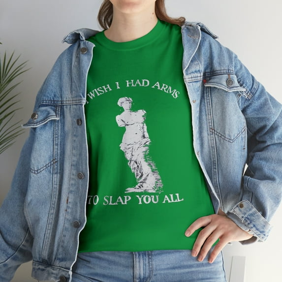 I Wish I Had Arms to Slap You All Funny Equal Rights T-Shirt