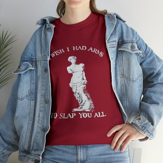 I Wish I Had Arms to Slap You All Funny Equal Rights T-Shirt
