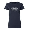 thumbnail image 1 of I Wish I Were A Nicer Person But Then I Laugh Sarcastic Novelty Gift Idea Adult Humor Funny Women's Casual Tees, 1 of 3